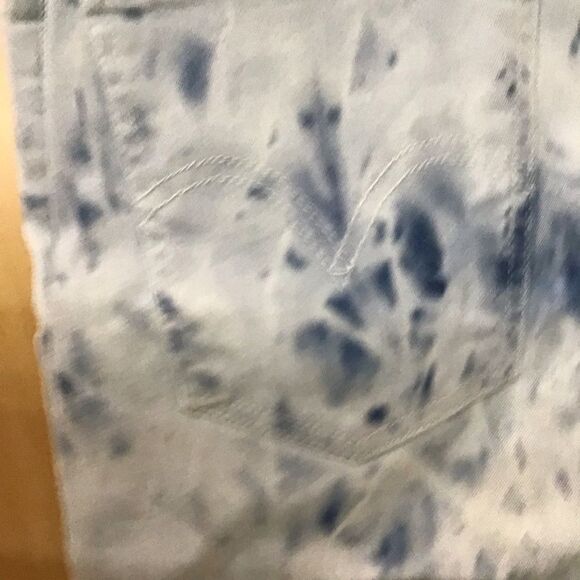LEVI’S tie dye wash jeans mile high super skinny high rise waisted waist 29 - Picture 8 of 16
